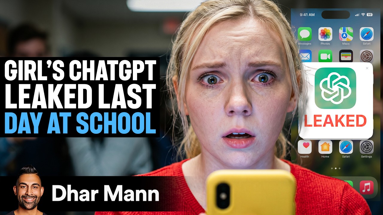 Girl's ChatGPT LEAKED Last Day Of School | Dhar Mann Studios