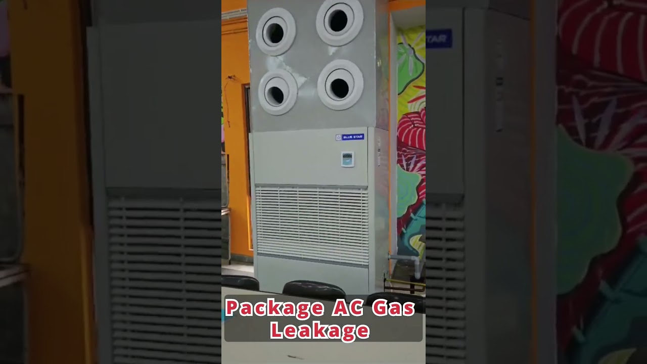 Package AC Gas Leakage Testing | Blue Star Package AC 