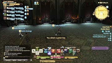 FFXIV: ARR Haukke Manor Dungeon (PS3)