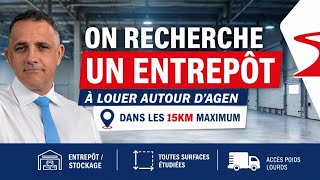 On recherche un entrepôt et/ou plate-forme de stockage de containers (Agen /47)