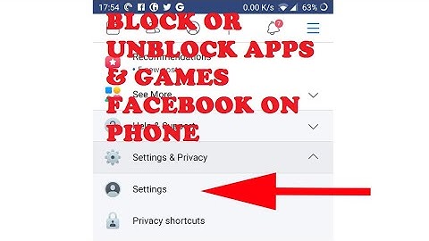 How to Block or Unblock Apps & Games on Facebook | كيفية حظر أو إلغاء حظر تطبيق أو لعبة على الفيسبوك