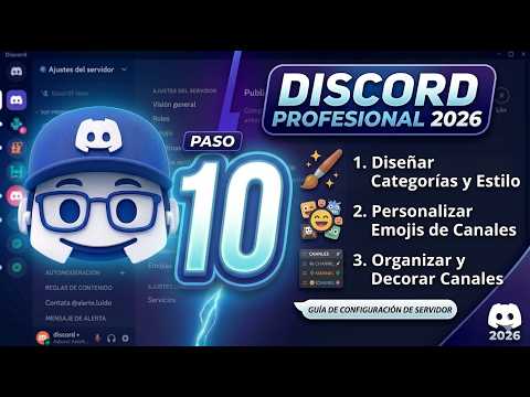 Decoration, Categories and Channels 🎨 Discord From Scratch 2026 | Episode 10