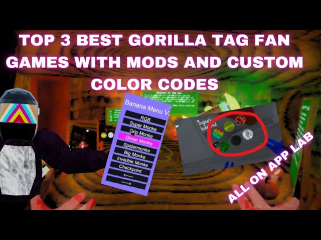 Gorilla tag like App Lab Games