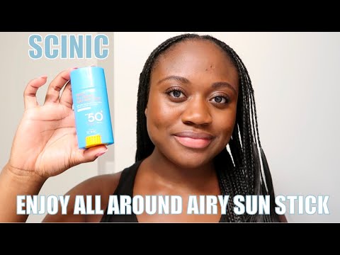 SCINIC ENJOY ALL AROUND AIRY SUN STICK | SUNSCREEN ON THE GO? IS IT OILY GIRL FRIENDLY?