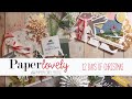 12 Days of Christmas | MemoryDex Cards feat. Crate Paper Snowflake