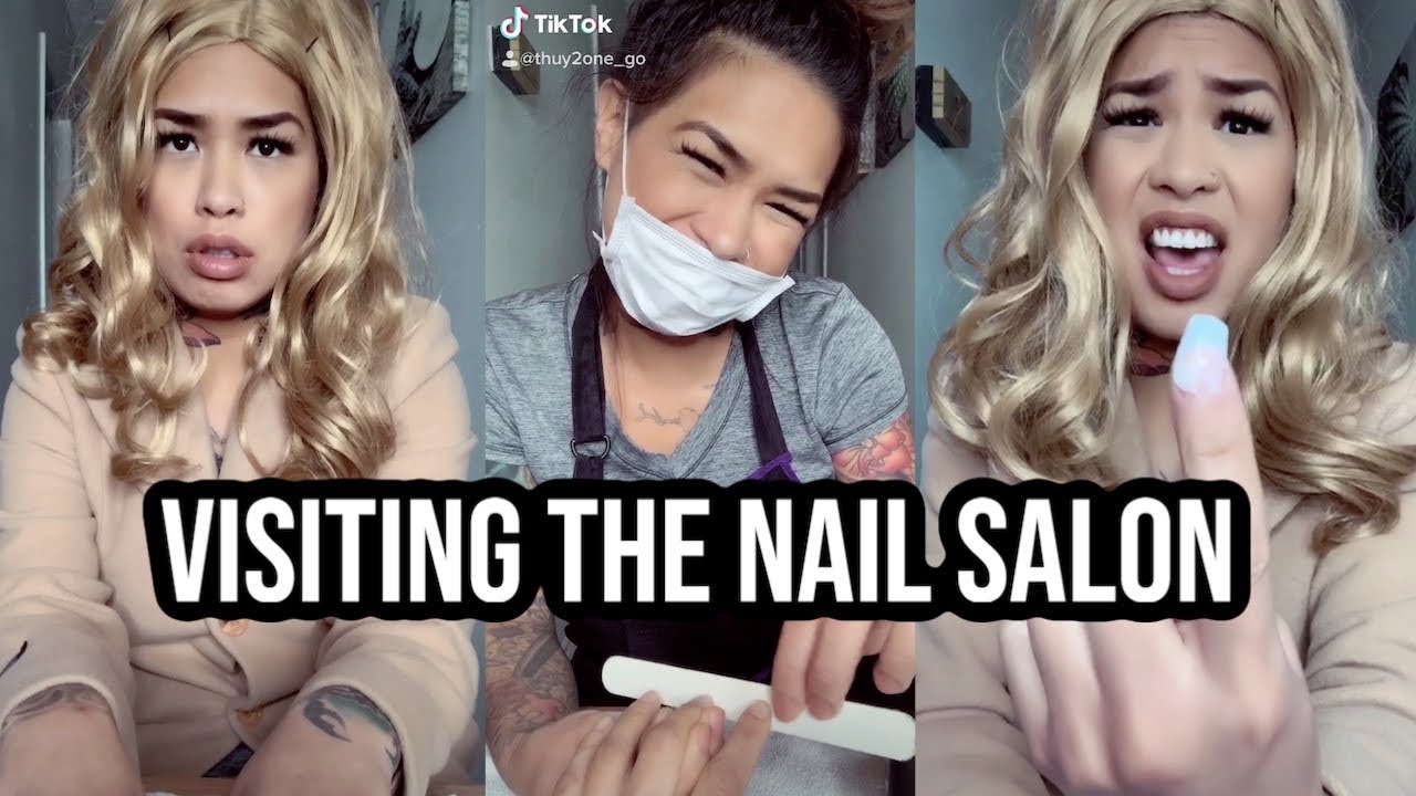 Anjelah Johnson Nail Salon Skit😂 YouTube