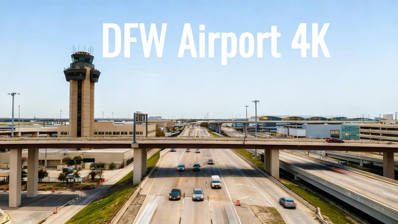 Inside DFW Airport - The Scale Is Insane