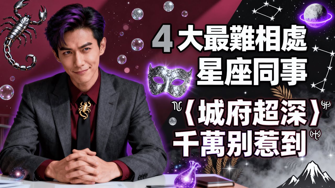 職場《最難搞》星座排行榜！這4星座同事「翻臉跟翻書一樣快」真的不能惹！