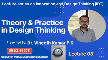 Theory and Practice in Design Thinking | VTU Syllabus | MBA & BE | Innovation and Design Thinking
