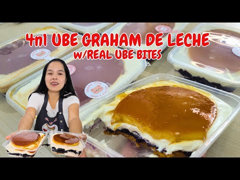 4 N1 UBE GRAHAM DE LECHE PANG NEGOSYO w/COSTING | Tipid Tips atbp