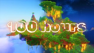 Floating Glow Berry Island | Timelapse Build in Minecraft