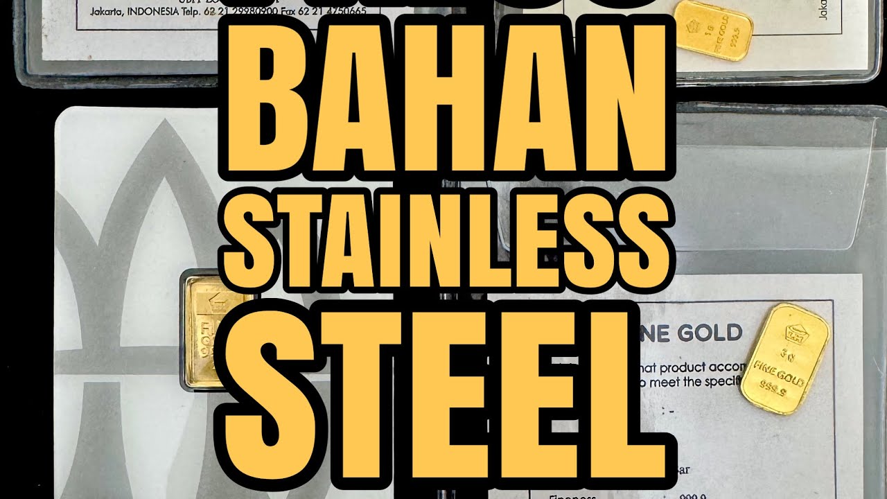 ANTAM PALSU BAHAN STAINLESS STEEL 400