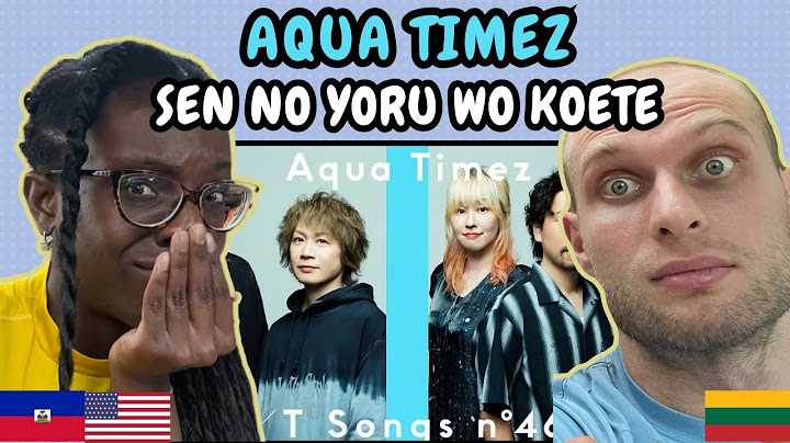 REACTION TO Aqua Timez - sen no yoru wo koete (千の夜をこえて) (Live at the First Take)| FIRST TIME HEARING