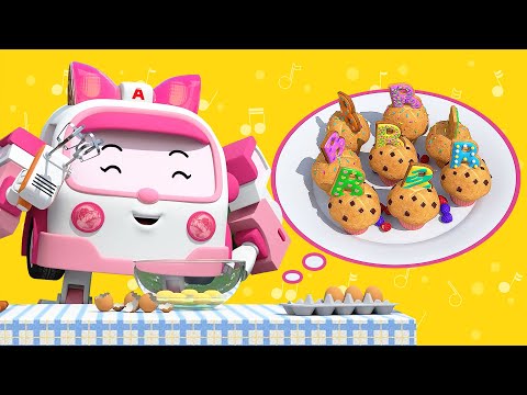 デザートの歌 | ロボカーポリー子供の歌メドレー | 子供童謡 | 童謡合本 | 人気童謡│ロボカーポリー 子供の歌