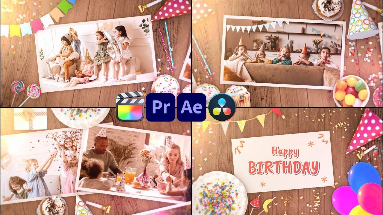 Happy Birthday Slideshow Opener (DaVinci Resolve | Premiere Pro | After Effects | FCPX) - YouTube happy-birthday-slideshow-opener-davinci-resolve-premiere-pro-after-effects-fcpx-youtube
