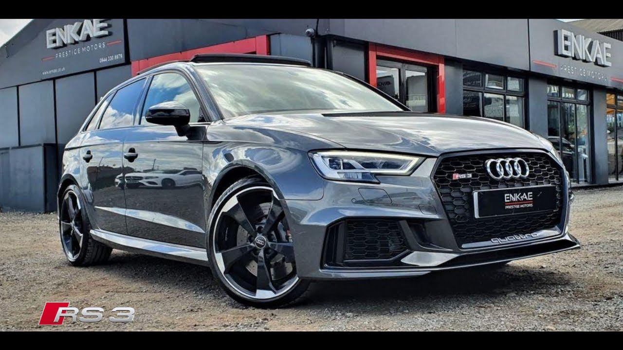 2017 - AUDI RS3 - QUATTRO - PAN ROOF - B&O SOUND SYSTEM - 2.5L - 395 BHP