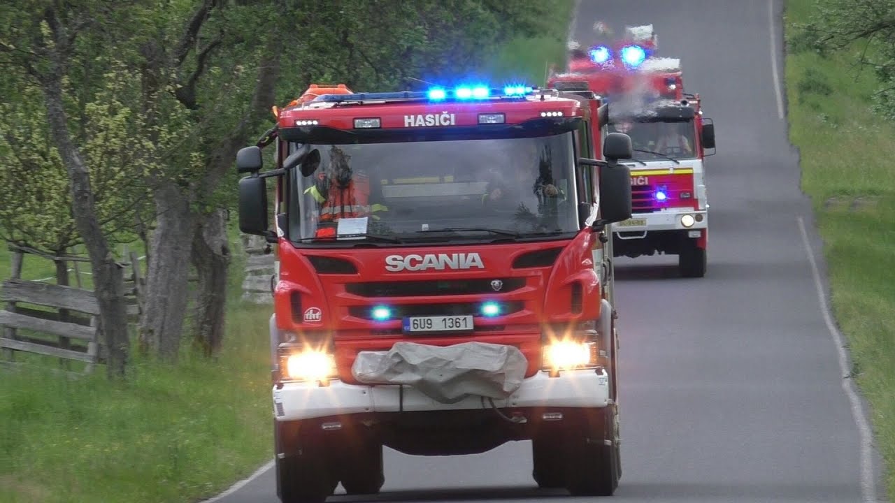 Waldbrand in Hrensko! Feuerwehr & Nationalpark proben Ernstfall// Cvičení Požár lesa v Hřensku