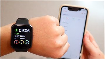 UNBOXING: Smart Watch with Fitness Tracker Review | Waterproof Touch Screen Android or iOS