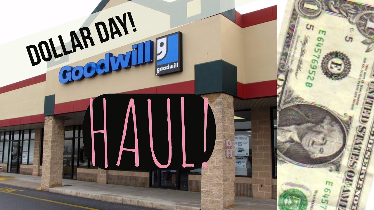 Thrift Finds From Dollar Day At Goodwill YouTube thrift-finds-from-dollar-day-at-goodwill-youtube