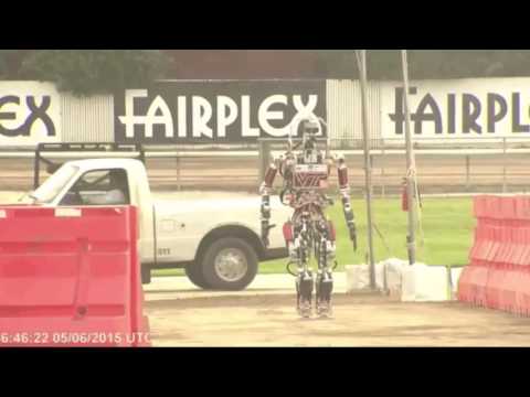 A Compilation of Robots Falling Down at the DARPA Robotics Challenge