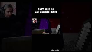 Smarty Pie Escaped The Nether Roof In Minecraft Hardcore