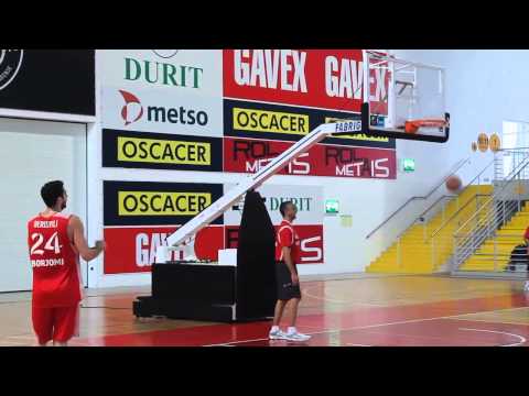 ეროვნული ნაკრების ვარჯიში ოვარის დარბაზში