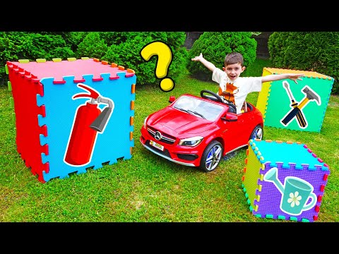 Мика - мастер на все руки! Весёлые игры в видео про машинки для мальчиков