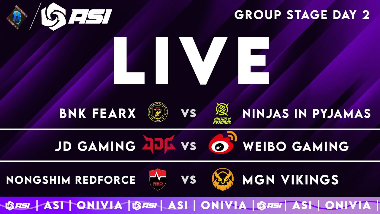 BFX vs NIP | JDG vs WBG | NS vs MVKE | ASIA Invitational 2025 Group Stage with Nymaera & Initialise