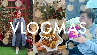 VLOGMAS WEEK 2 | Trip to the garden centre, homemade sausage rolls & trying McDonald's festive menu