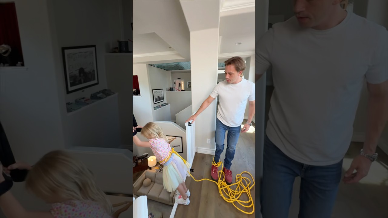 Fastest way downstairs!