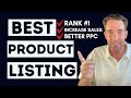 How to Create and Optimize the BEST Possible Amazon FBA Product Listing, Complete Listing Tutorial