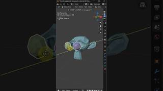 How to separate by loose parts in Blender #3d #blender