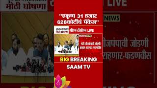 राज्यसरकारच्या वतीने एकूण 31 हजार 628 कोटींच पॅकेज जाहीर | Devendra Fadnavis