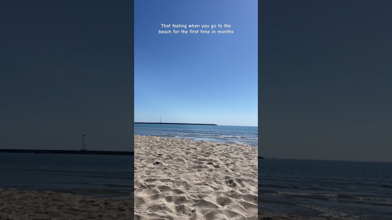 Spending time at the beach and in the sunshine 