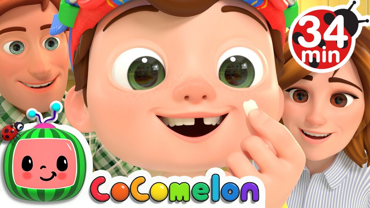 ⁣Loose Tooth Song + More Nursery Rhymes & Kids Songs - CoComelon