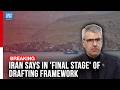 Iran Says in 'Final Stage' of Drafting Framework for Deal with US | Dawn News English