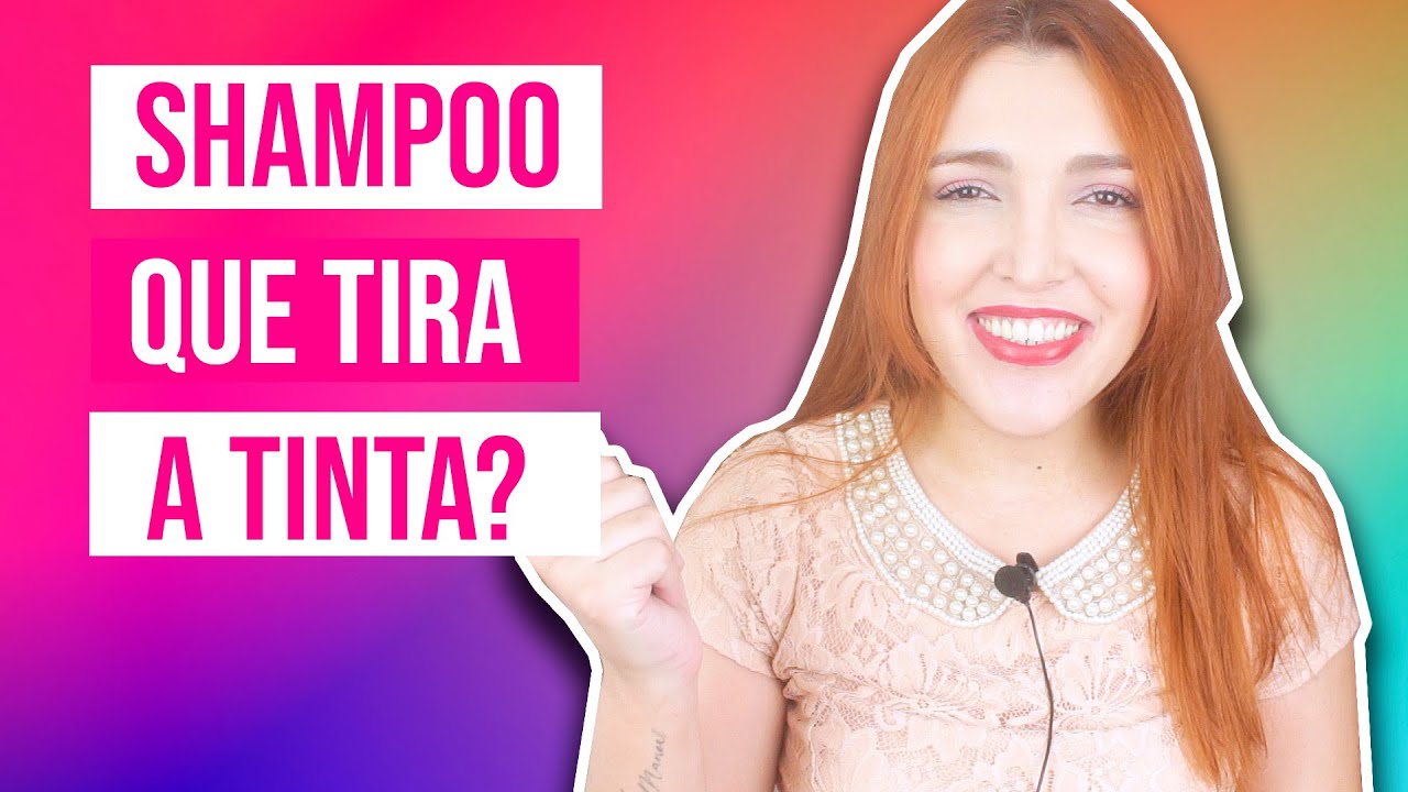 SHAMPOO ANTIRRESÍDUOS TIRA A TINTA DO CABELO?