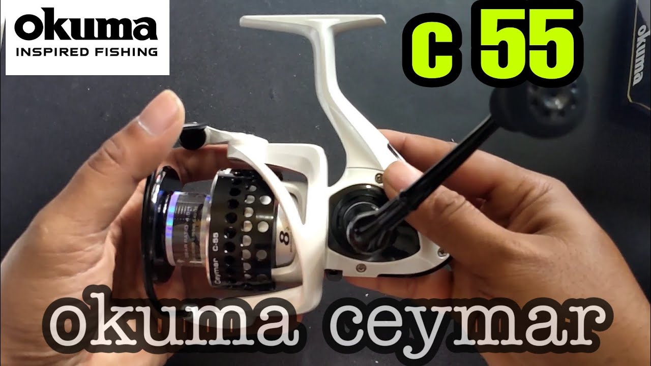OKUMA CEYMAR C55 PUTIH/WHITE (unboxing) 