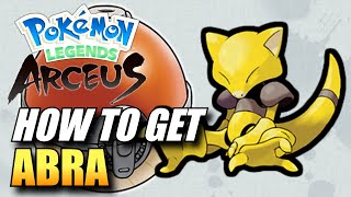 Pokemon Legends: Arceus - How To Get Abra / Abra Location