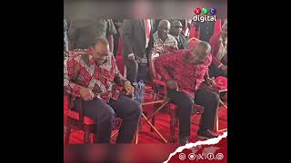 Uhuru, Matiang’i, Kioni at Thika Greens, Murang’a for the Jubilee Grassroots Leaders Meeting