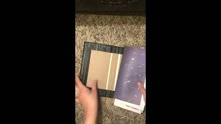 FIRST junk journal! Space/Galaxy/Planet theme