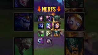 All Buffs Nerfs U0026 Changes Coming In Patch 149  leagueoflegends riotgames league shorts