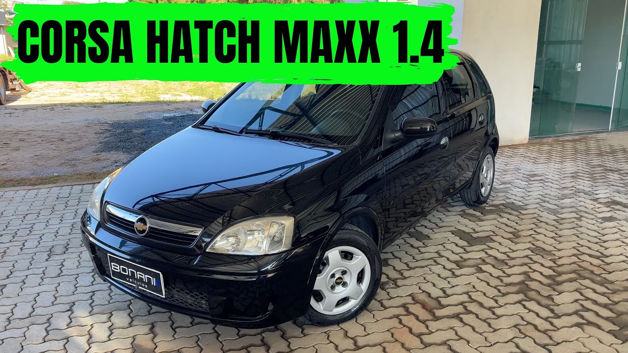 AVALIAÇÃO: CHEVROLET CORSA HATCH MAXX 1.4 FLEX 2012! O HATCH COM MELHOR  CUSTO BENEFÍCIO DE TODOS! 