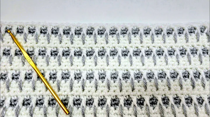 How To Crochet Easy Stitch For Blankets and More - Inset Diamond Stitch Tutorial