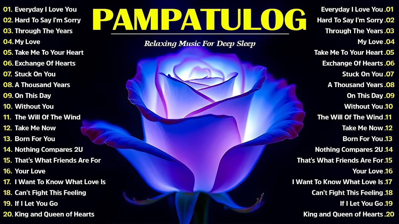 Pampatulog Love Songs Nonstop 2025 | Relaxing Old Love Songs for Sleeping and Stress Relief