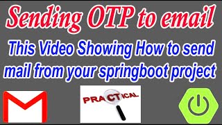 How to send OTP to email in spring boot practical.