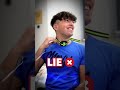 Morgz SHOCK COLLAR Lie Detector Test!⚡ #shorts
