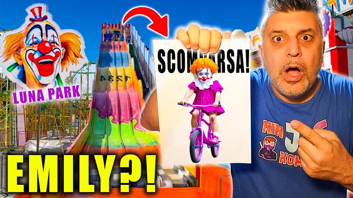 E' SCOMPARSA EMILY la FIGLIA del CLOWN con SUPER POTERI al PARCO GIOCHI!