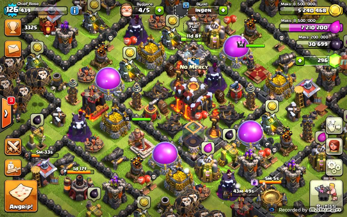 Best Trophy Pushing Army For Th10 In Champs YouTube