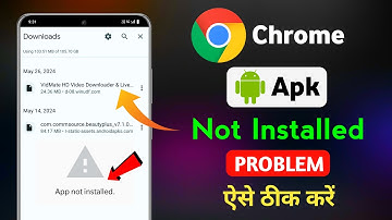 Chrome app not installed Fix | App not installed as app isn